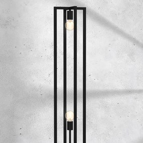 Stojacia lampa ARNOLD 2xE27/60W/230V čierna