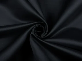 Biante Saténový záves LUX-026 Čierny 140x210 cm