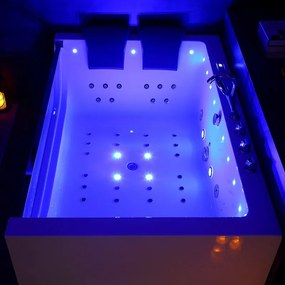 Terra Hydromasážna vírivá vaňa NIKE 937 180x120 s ohrevom vody