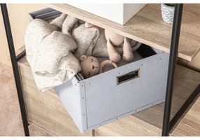 Svetlosivé kartónové úložné boxy v súprave 3 ks Ture – Bigso Box of Sweden