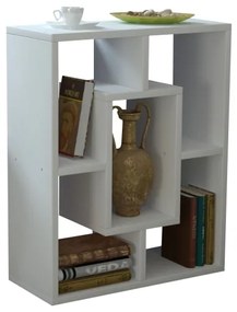 Odkladací stolík OVIS 64x51 cm biela