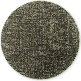 Kusový koberec Brilliance Prisma 106313 Green z kolekcie Elle kruh, 200x200 (priemer) kruh, zelená, obývacia izba, ELLE Decoration
