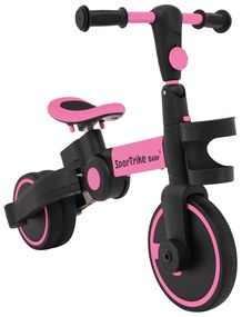 RAMIZ Odrážadlo Happy Bike 3v1 Sportrike ZSP.B68 - ružové