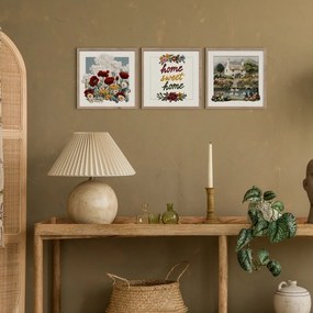 Obrazy v súprave 3 ks 30x30 cm Sweet Home – Styler