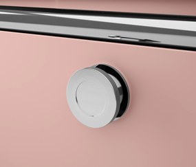 Kovová komoda »CN3« s 2 výklopnými priečinkami, staroružová