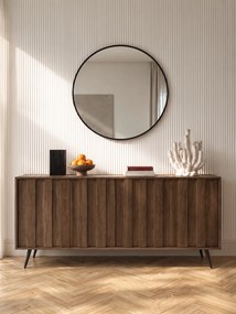 Komoda Flaro 183 cm s osvetlením - dub dunin