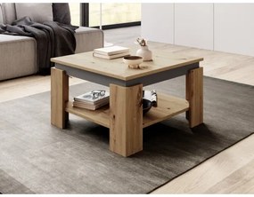 Konferenčný stolík OLAF dub artisan/antracit
