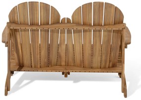 Adirondack dvojité relaxačné kreslo s vyťahovacou opierkou nôh