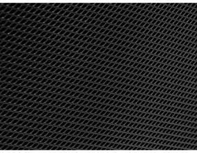 Čierna kovová knižnica 80x138 cm Malibu - Unique Furniture