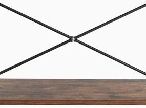 Knižnica NAVARO hnedá/čierna