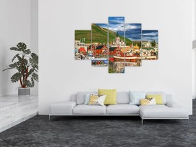 Obraz - Húsavík (150x105 cm)