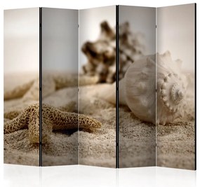 Artgeist Paraván - Beach and shell [Room Dividers]