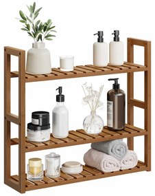 Polička do kúpeľne Derek, bambus