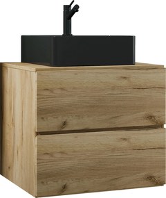 XXXLutz SKRINKA S UMÝVADLOM, dub medový, dub medový, 61 cm MID.YOU - Online Only kúpeľne - 000657038001