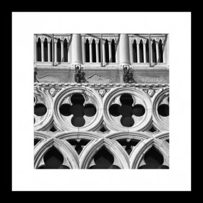 B&W rámovaný obraz 30x30