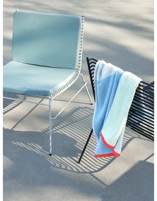 Modrá froté bavlnená osuška 70x140 cm Block – Hübsch