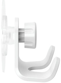 Biely samodržiaci háčik z recyklovaného plastu Flex Adhesive – Umbra