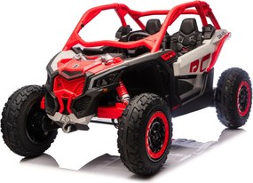 LEAN CARS Elektrické autíčko Maverick CAN-AM Turbo RS STRONG AIR červené