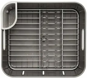 Simplehuman Odkvapkávač na riad Compact, sivá
