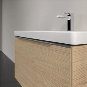 VILLEROY &amp; BOCH Subway 3.0 závesná skrinka pod umývadlo, 1 zásuvka, s LED osvetlením, 772 x 478 x 429 mm, Nordic Oak, C573L0VJ