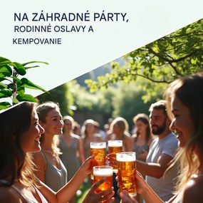 InternetovaZahrada Výškovo nastaviteľný pivný stôl - 170x50x75-105 cm