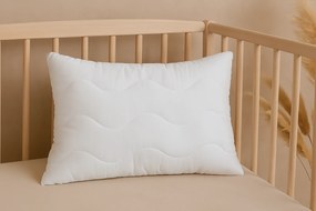 Detský vankúš MEDICAL do postieľky – hypoalergénny, prateľný, mäkký, nastaviteľný, mikrovlákno Veľkosť: 40x60 cm