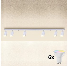 Brilagi - LED stmievateľné bodové svietidlo SELE 6xGU10/6,5W/230V biela