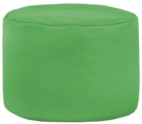 Taburetka Cilindro zelená ekokoža