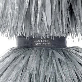 Plážový slunečník Hawaii 160 cm šedý