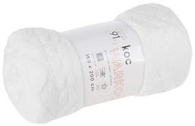 DEKA BRAID 200X220 CM BIELA