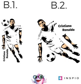 Cristiano Ronaldo - nálepka