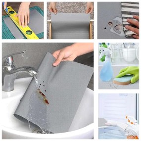 Protišmyková podložka BALVE sivá 48x500 cm