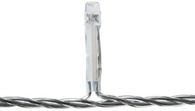 Nedis CLLC180C - LED vianočný záves 180xLED, 7 funkcií, 10,9m, IP44, studená bie