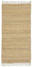 Ib Laursen Bavlnený behúň na podlahu Beige 60 × 120 cm