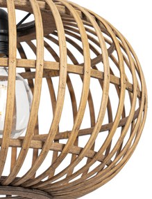 Orientálna závesná lampa bambus 2-svetlo - Amira