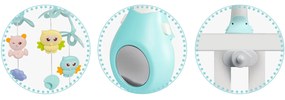 Ricokids Detský kolotoč s projektorom RK-813 modrý