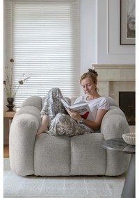 Svetlosivé kreslo Shell – Miuform