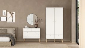 Komoda Boazy 98 cm bílá