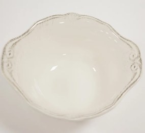 Miska na polievku Provence Ivory, vidiecka keramika, 6,5x15,5x14