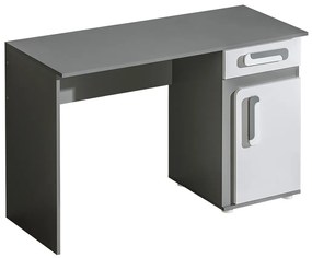 Počítačový stolík Apetito A9 Farba: Biela + Antracit
