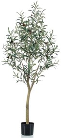 Emerald Umelý olivovník 140 cm v plastovom kvetináči 435919