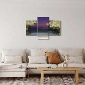 Obraz - morský útes (90x60 cm)