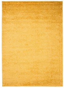 Kusový koberec Shaggy Parba horčicovo žltý 60x100cm