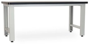 Dielenský stôl Solid MDF-00, 210 cm, čierna