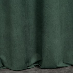 ZATEMŇOVACÍ ZÁVES NA KRÚŽKOCH MILO 140X250 CM ZELENÁ