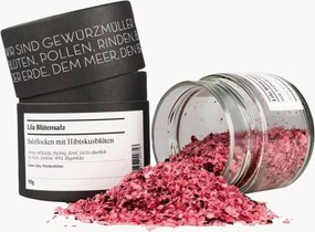 Vločky morskej soli's kvetmi ibišteka, 2 ks