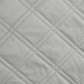 Prehoz na posteľ D91 LUIZ 8 170 x 210 cm, sivý