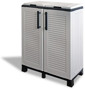 ARTPLAST Skriňa na triedený odpad Linea Family 2dv/2víka
