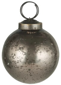 Ib Laursen Vianočná ozdoba Pebbled Silver Look