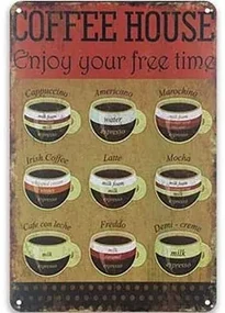 Ceduľa Coffee House